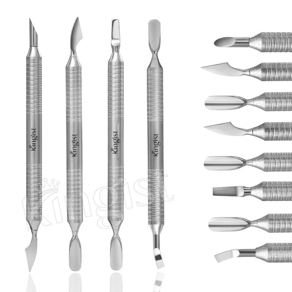 Русские ножницы для кутикулы с индивидуальным логотипом, фирменная торговая марка, очень тонкие и очень острые изогнутые ножницы для маникюра