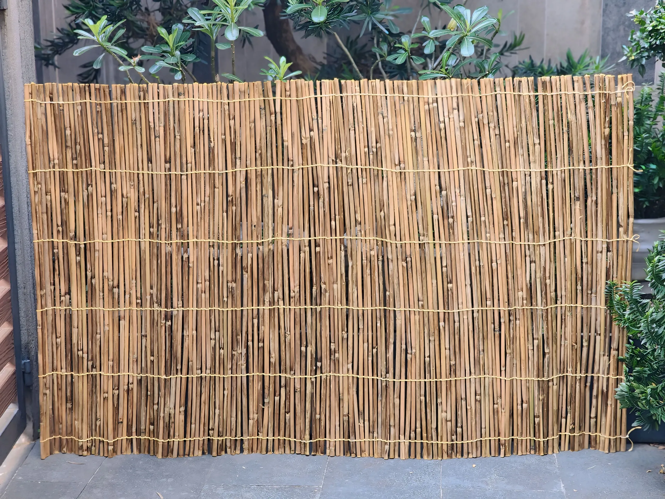 Hot Sale Nature Garden Bamboo Stick for Fence Rolled Bamboo Wood Reed Fence Panels for Sale Bamboo Fence Rolls