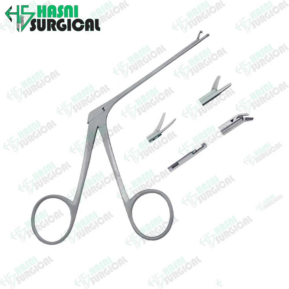 Высококачественные щипцы для отоскопии/микропинцеты среднего уха кольцевая головка от Hasni хирургические
