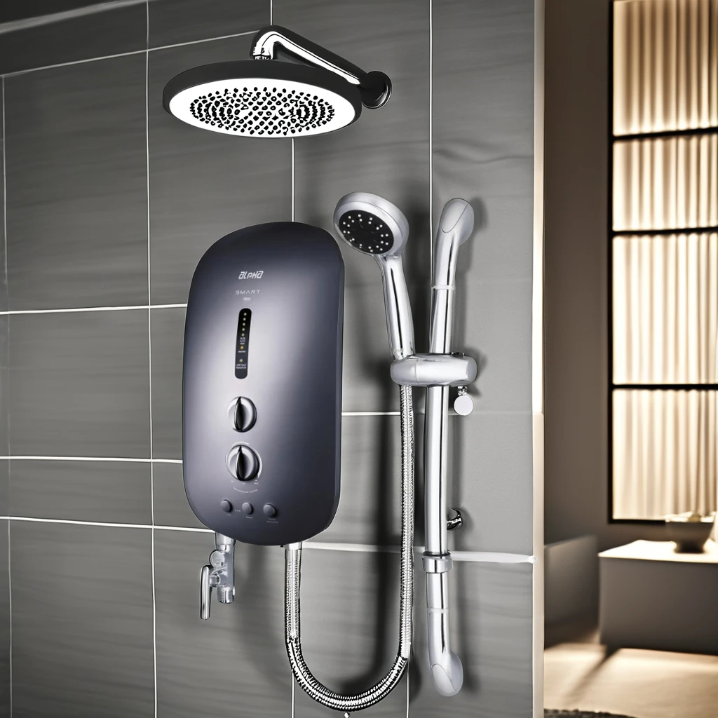 Malaysia Wholesale Instant Electric Water Heater SMART 18i 3.5KW in Black Color with Auto Test & Pump For Hot Water Shower