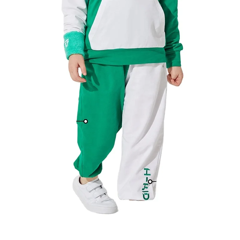 Kids Boy Suit Plain Style Clothes 2021 / Casual Sweater Long Sleeve Little Boys Sweat Suit / Two Piece Jersey Tracksuit For Boy