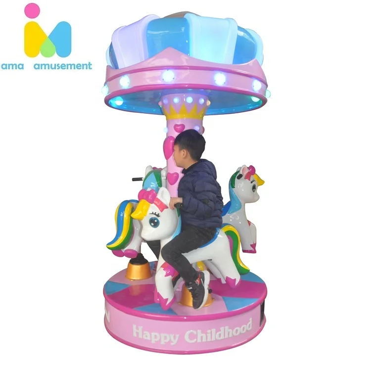 Рождественская музыкальная игровая машина carrusel управляемая парком развлечений мини Крытая карусель лошади на продажу