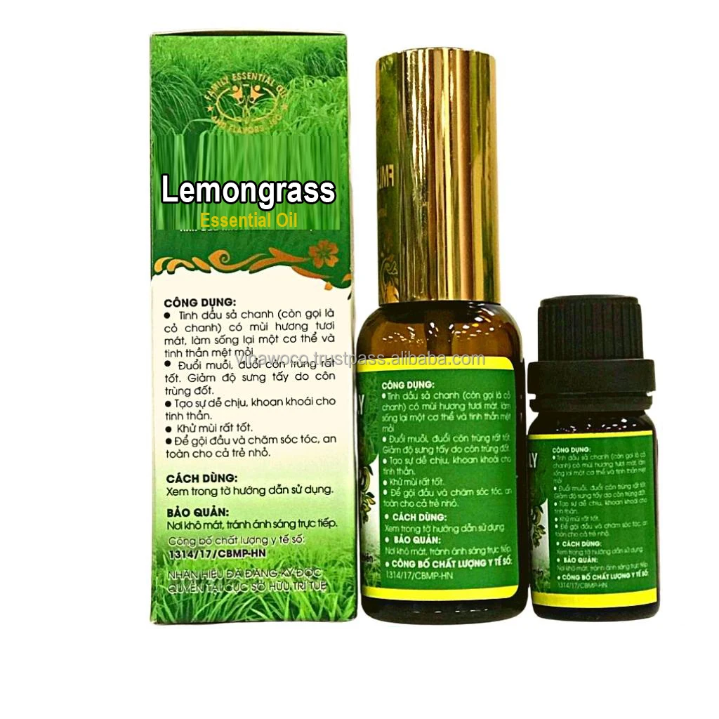 New Products - 30ml Lemongrass Essential Oil Mist Spray - 100% Pure Natural Undiluted - Repels mosquitoes and insects very well