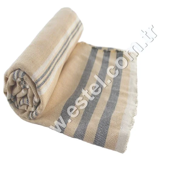 Новая линия турецкие полотенца 100% натуральный хлопок желто-черный полосатый аксессуар для ванной детский Хаммам пляжный бассейн спа-Полотенце Для Волос