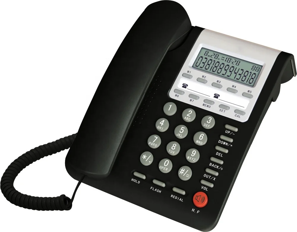 Landline Phone Corded Telephone with Display Caller ID