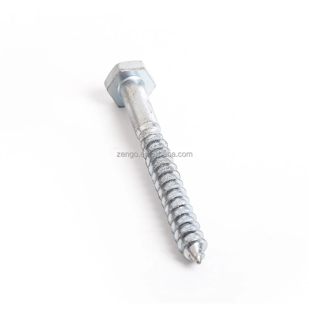 China Factory Wholesale High Quality Widely Used Stainless Steel Hex Head Wood Screw Universal Fasteners