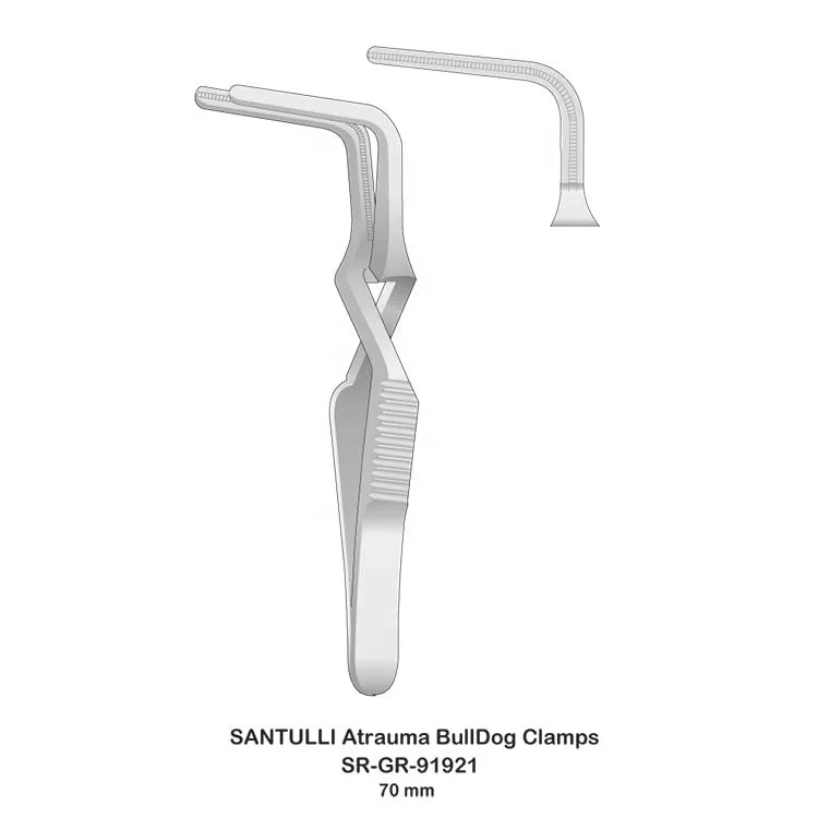 Высококачественные хирургические зажимы SANTULLI Bulldog от производителя Sialkot Пакистан