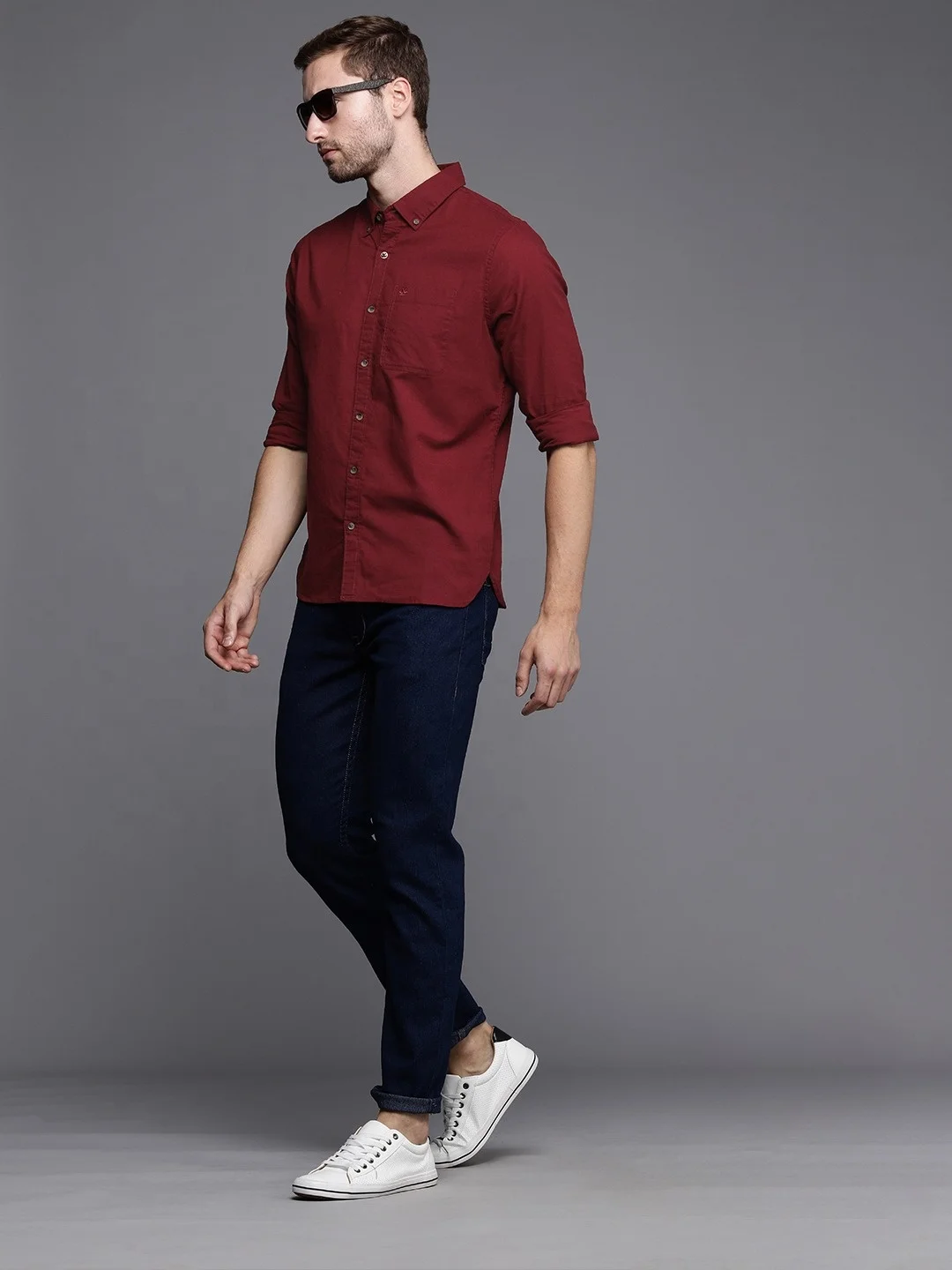 Custom Orem Formal Business Classic Slim Fit Button Down Short Sleeves Solid Color Men Dress Shirts