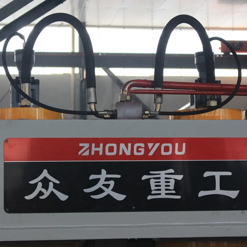  315 тонн двойной цилиндр четыре колонки глубокий чертежный гидравлический пресс