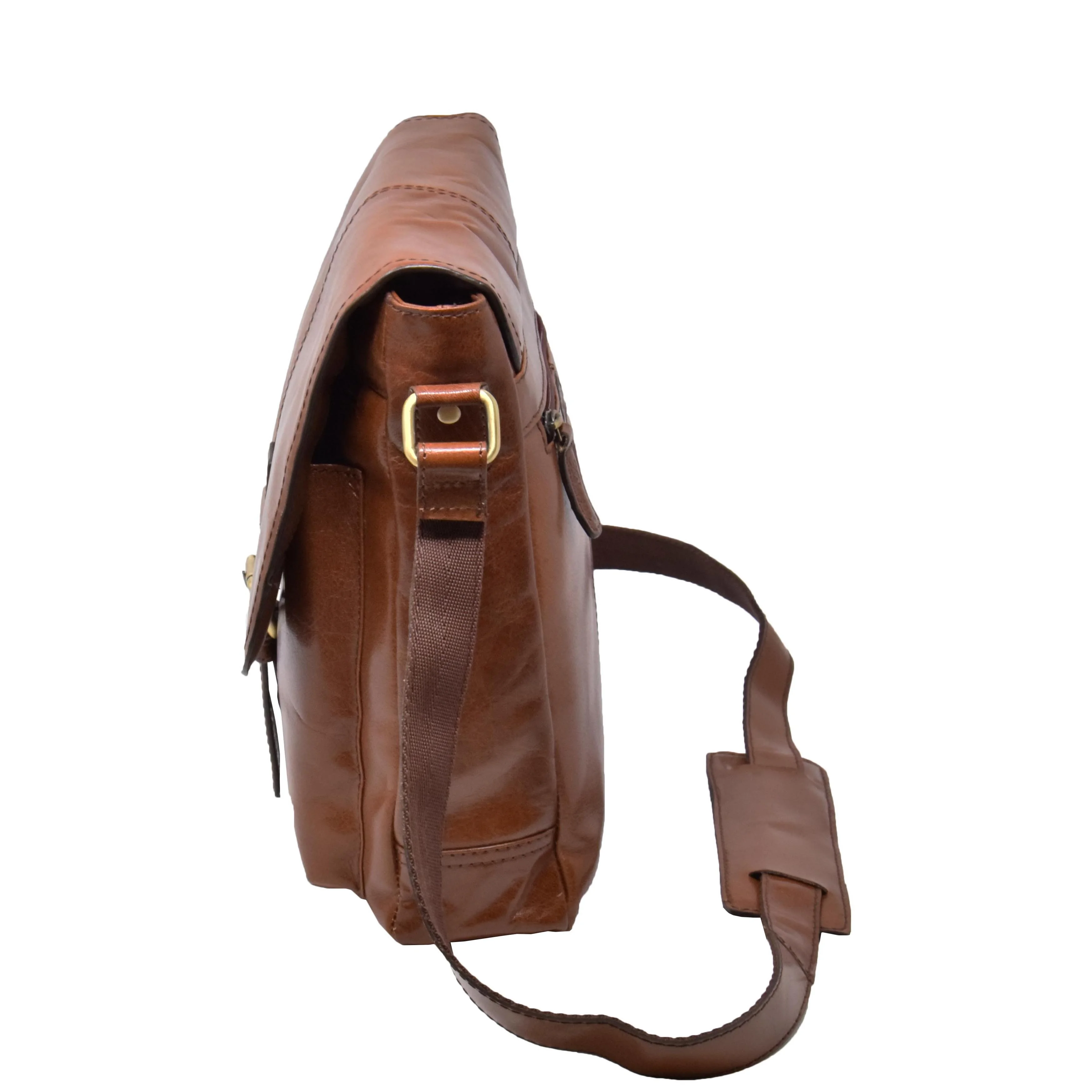 High Quality Leather Messenger Bag For Men Fashion Vintage Office Custom Styles OEM Factory Wholesales