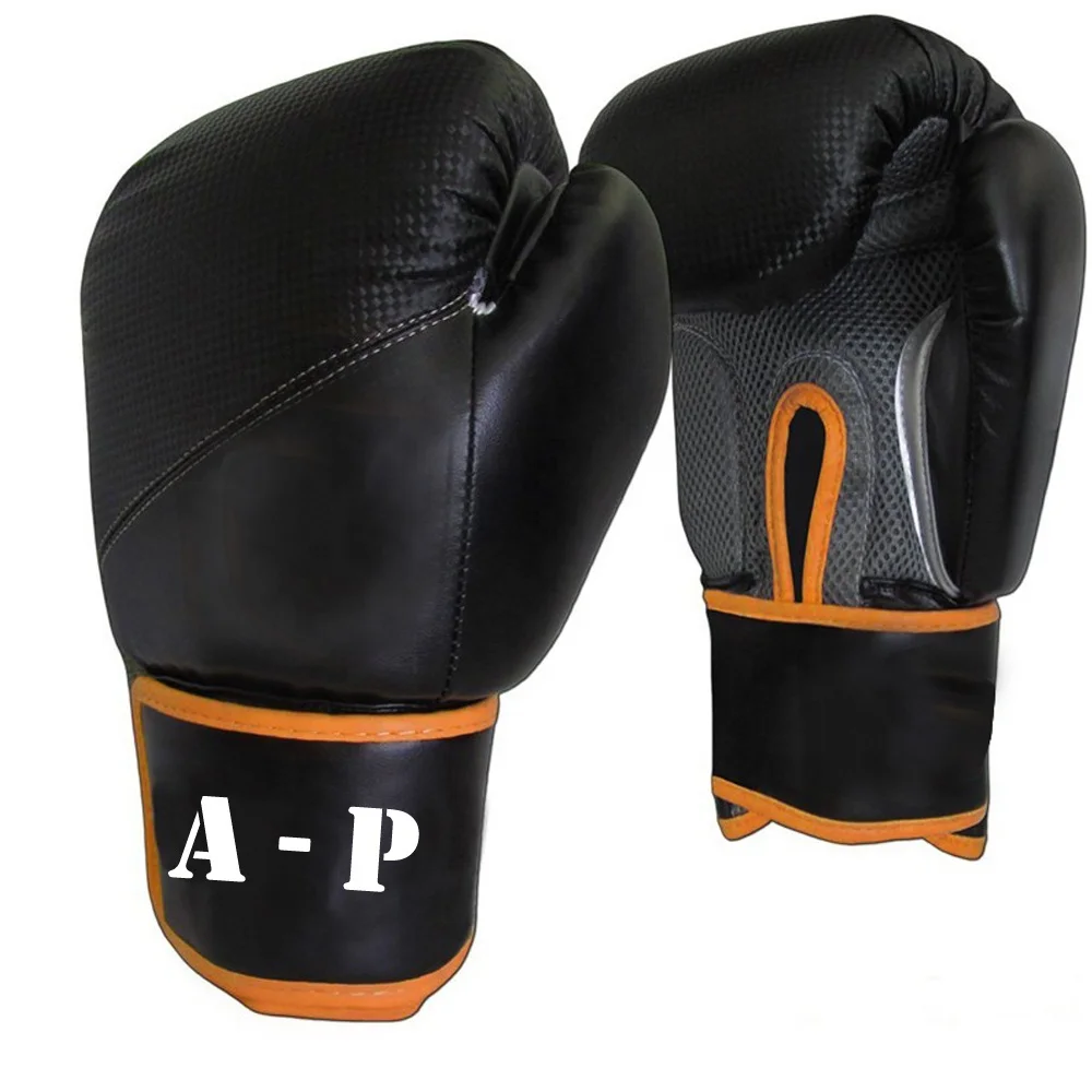 
Matt Black 7oz MMA Training Sparring Grappling Boxing Muay Thai Punching Bag UFC Gloves. 