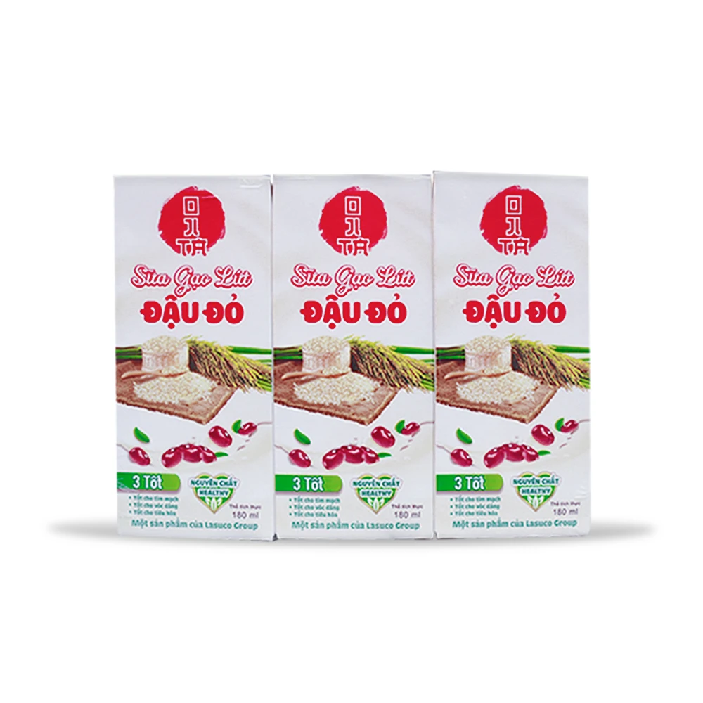 Premium Quality Ojita red bean milk  low-fat healthy drink Sterilised pack Manufacturer from Vietnam