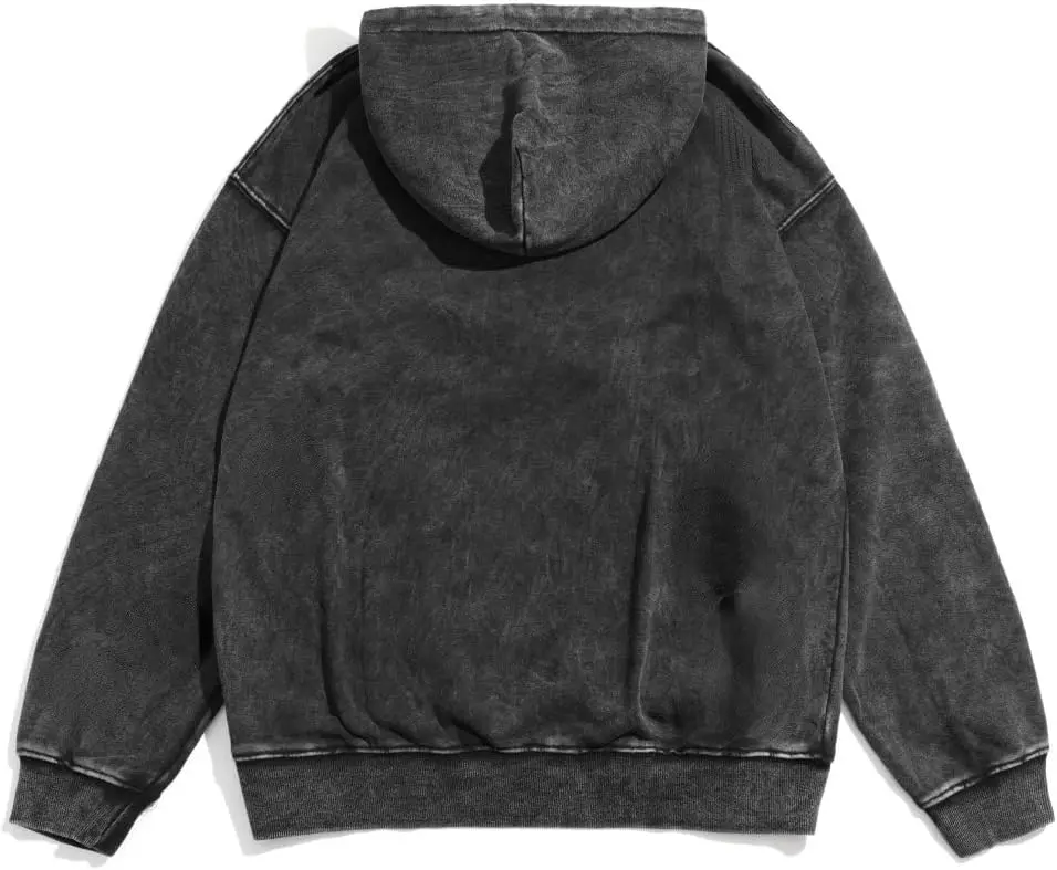 Hoodie Gothic Casual Alphabet Blast Print Pattern Skull Fashion Hoodie Men Clothing Wholesale