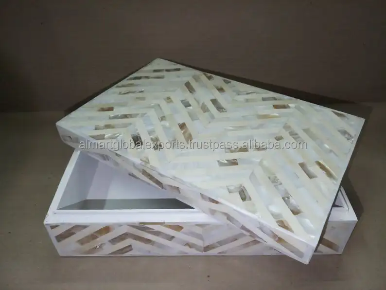 Шкатулка для украшений ручной работы с перламутровой инкрустацией новейший дизайн дома декоративные аксессуары оптовый экспорт