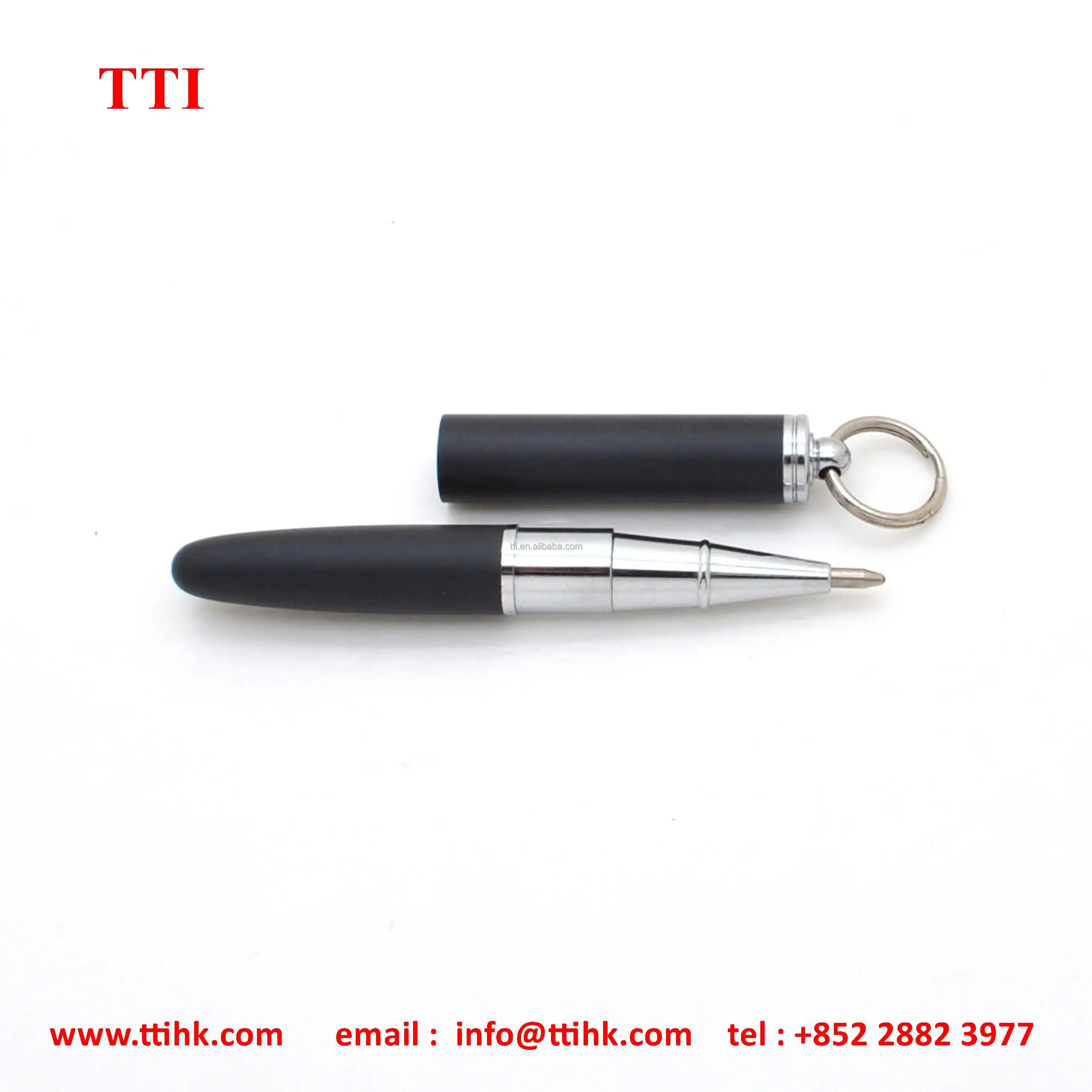 Metal pen and keychain gift pen set for business