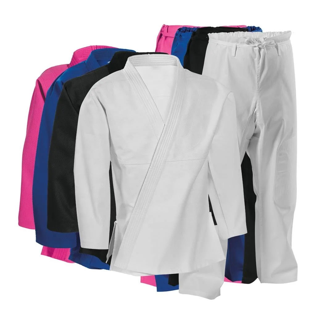 blue Uniform Kimono custom logo jiu-jitsu kimono judo uniform taekwondo uniform