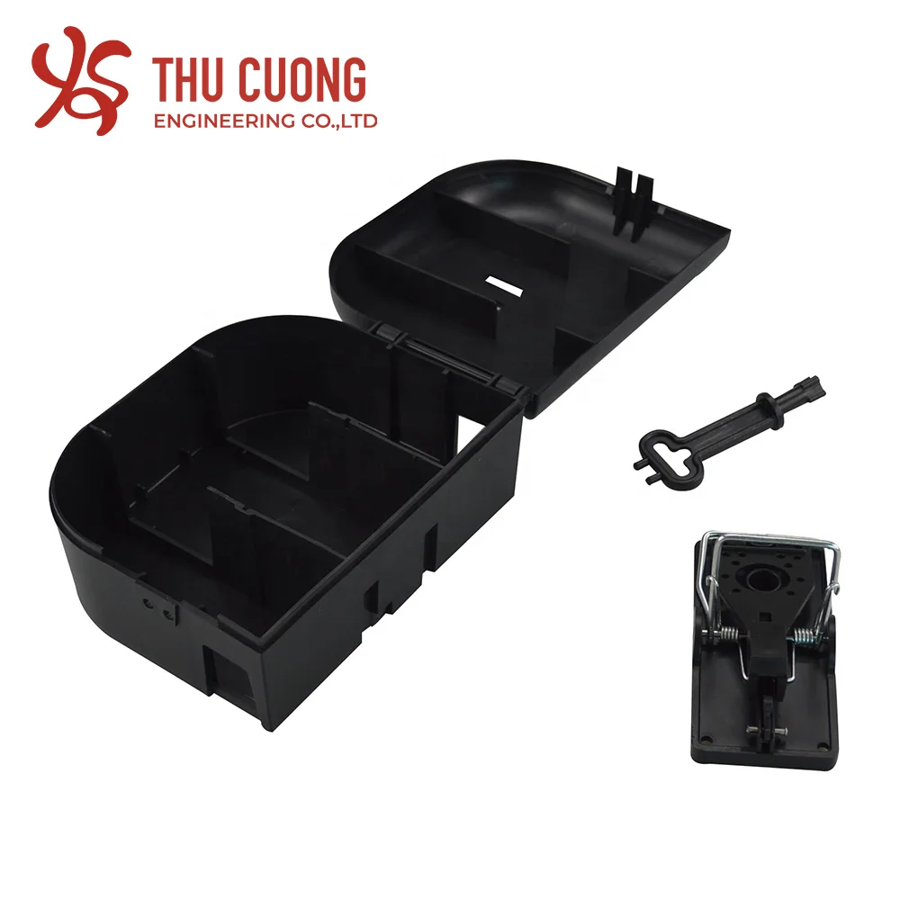 Пластиковая приманка для мыши управление грызунами очень прочный водонепроницаемый ключ с замком высокое