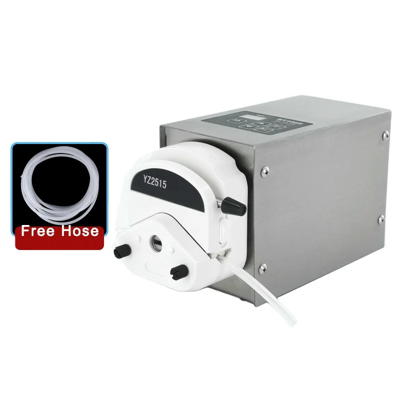 Multi-channel peristaltic pump laboratory perfusion chromatography filtration small pulsating hose injection constant flow