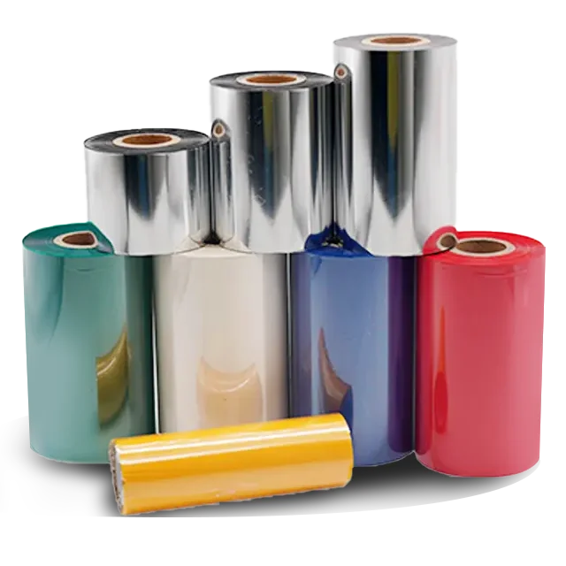 High Quality Thermal Transfer Print the Original Carbon Tape Wax Ribbon Carbon Black Ribbon for zebra Suitable for zebra Printer