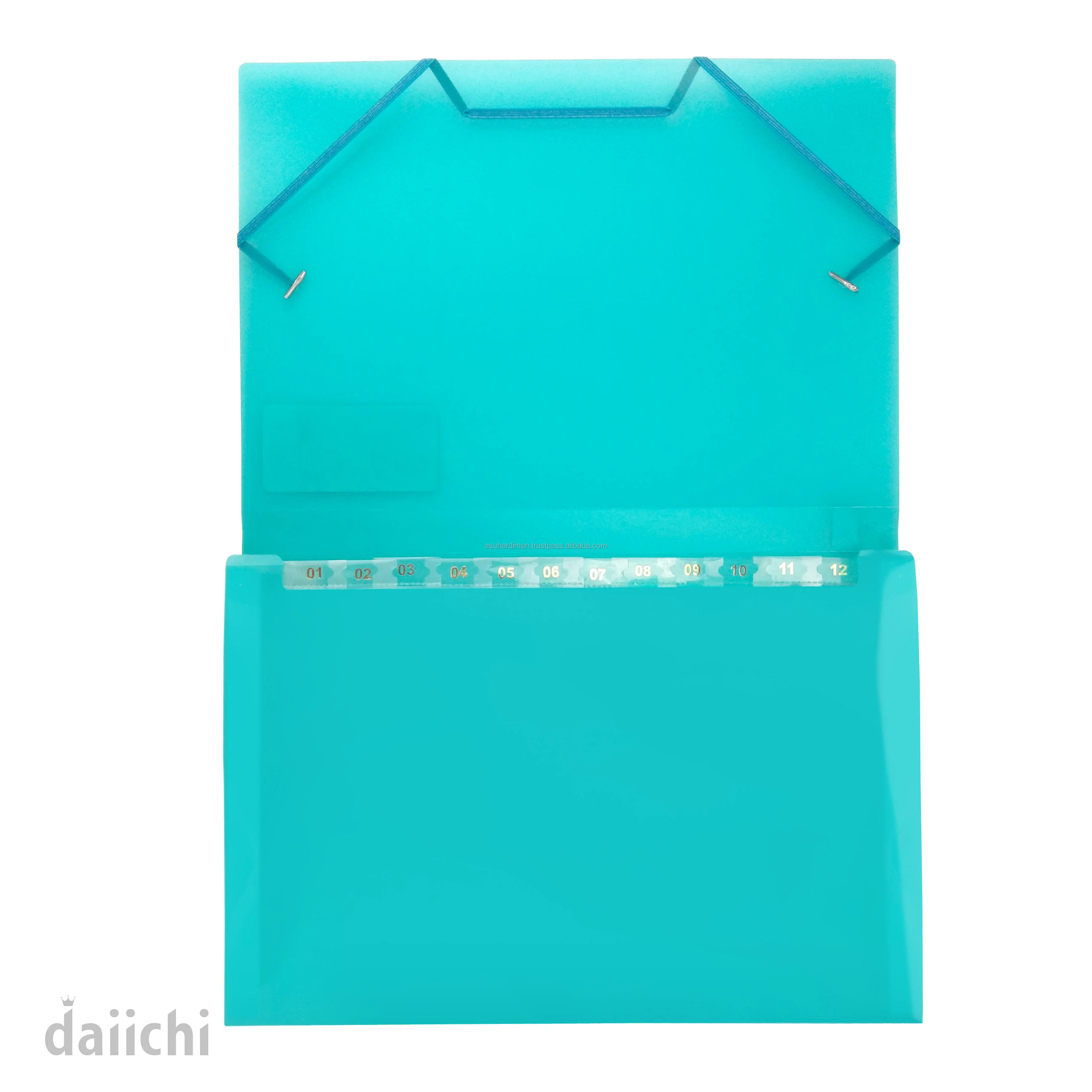 
Clear Expanding File with 12 pockets A4 size 