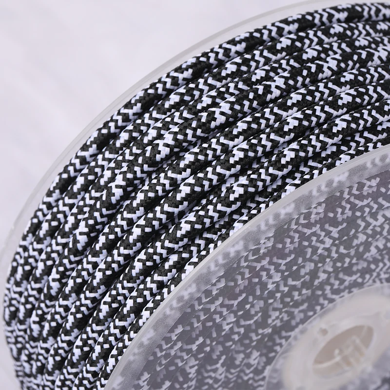 Reflective Fabrics Polyester Shoelaces No Tie Shoe Fashionable 3mm 7mm  Diameter Custom rope