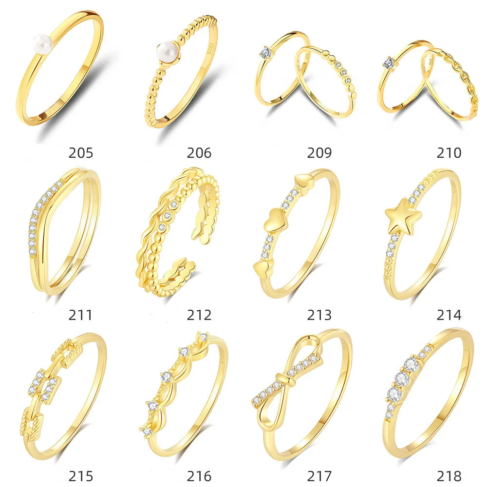 Custom Engagement Rings 925 Sterling Silver Couple Ring Braided & Beaded Shaped Minimalist Stack Rings