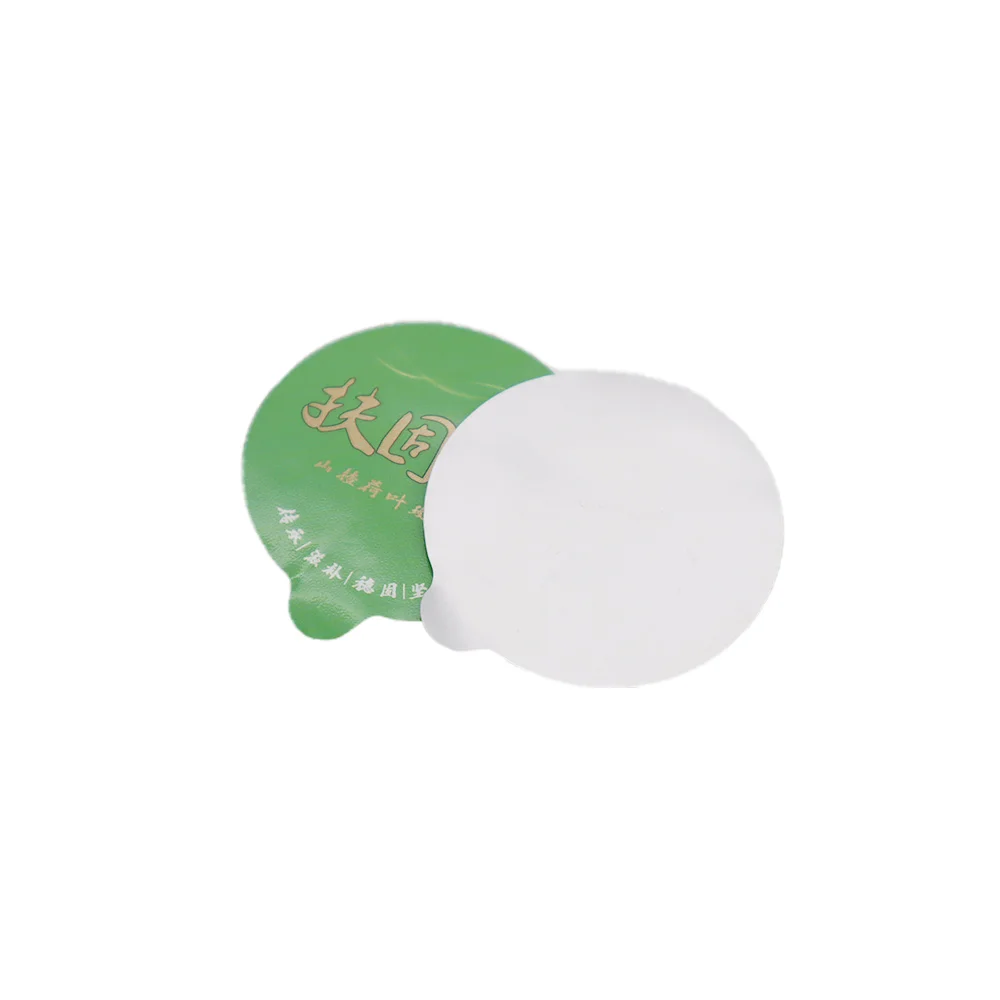 Custom  Disposable Aluminum Foil Food Grade Foil Seal for Jars Aluminium Foil for Cup Sealing