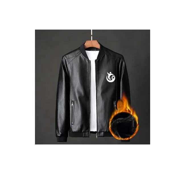 2021 fashion Casual Warm coat large size suede winter men leather jackets Wholesale Price Men Genuine Leather Plus size jackets