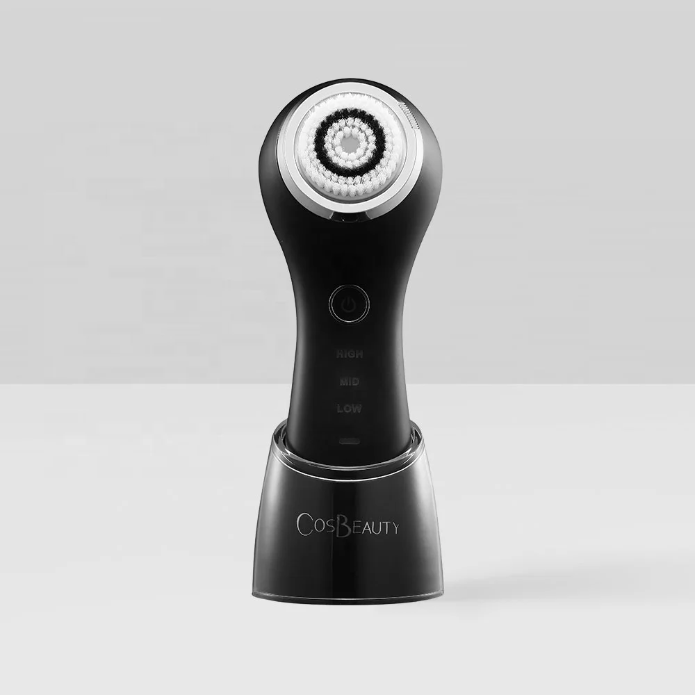 Лидер продаж щетки для лица COSBEAUTY машинка мытья вибратор скруббер массажер вибрирующий Ультразвуковой очиститель
