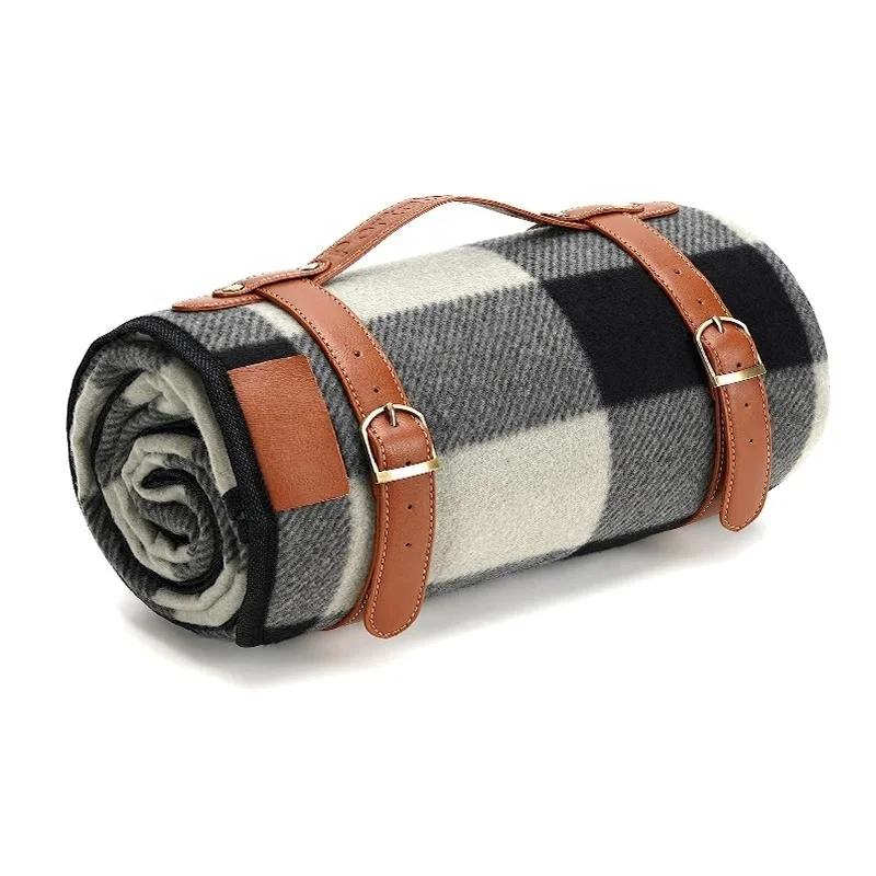 Новинка Трендовое водонепроницаемое туристическое Походное одеяло очень большое флисовое пляжное дорожное коврик для пикника