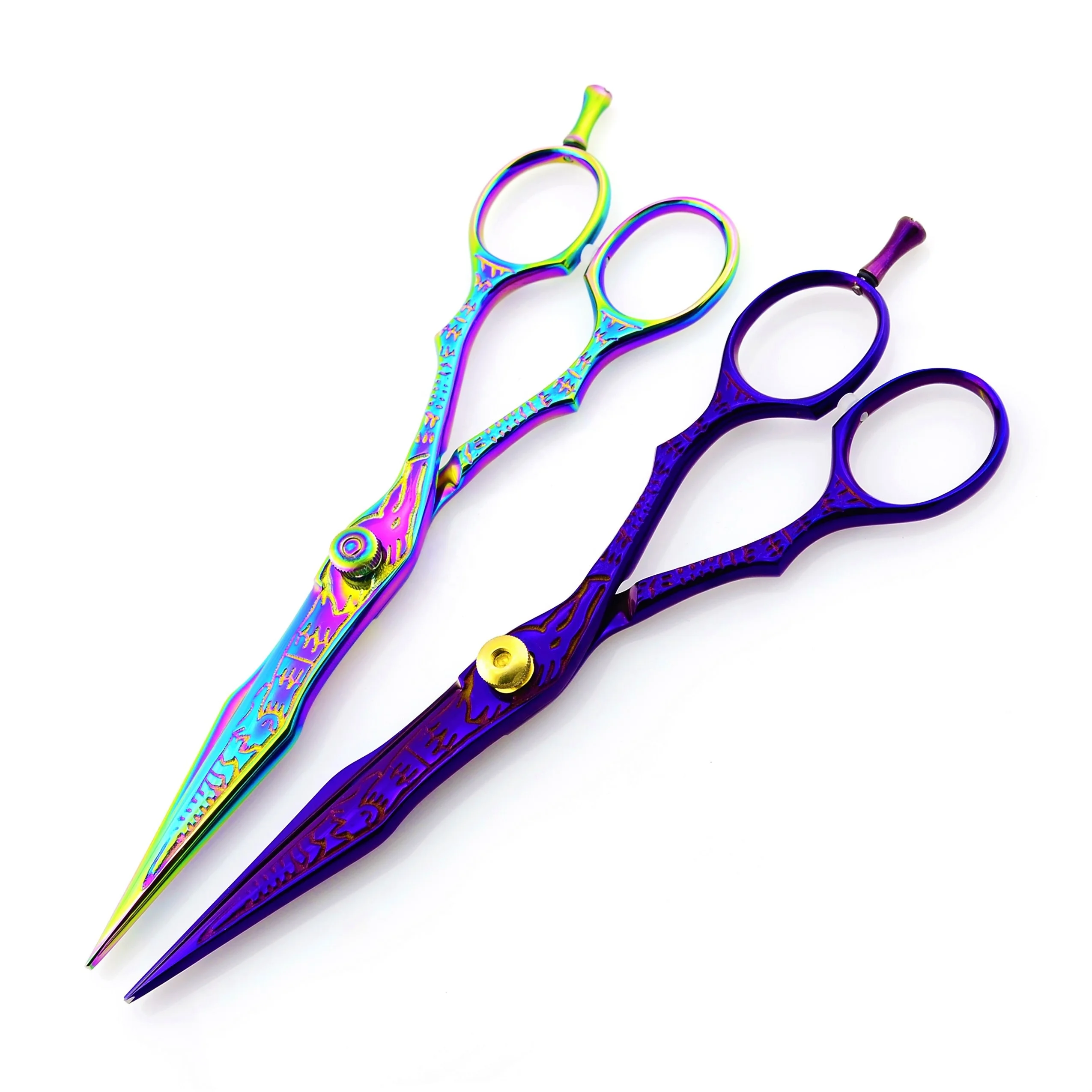Dog Grooming Scissors Dog Grooming Shears Sharp Cutting Comfortable Grooming Shears Dogs and Cats Straight blades Multi Plasma