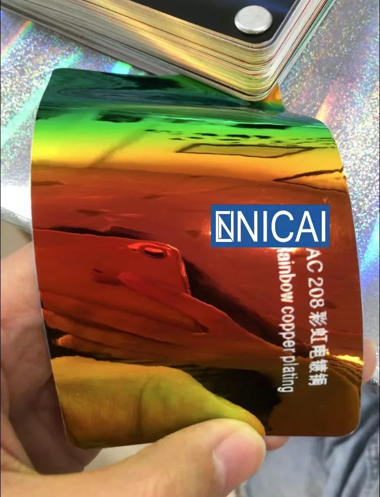 Заводская цена ПВХ Радужная хромированная фиолетовая металлическая виниловая пленка автомобильные голографические виниловые наклейки рулонная