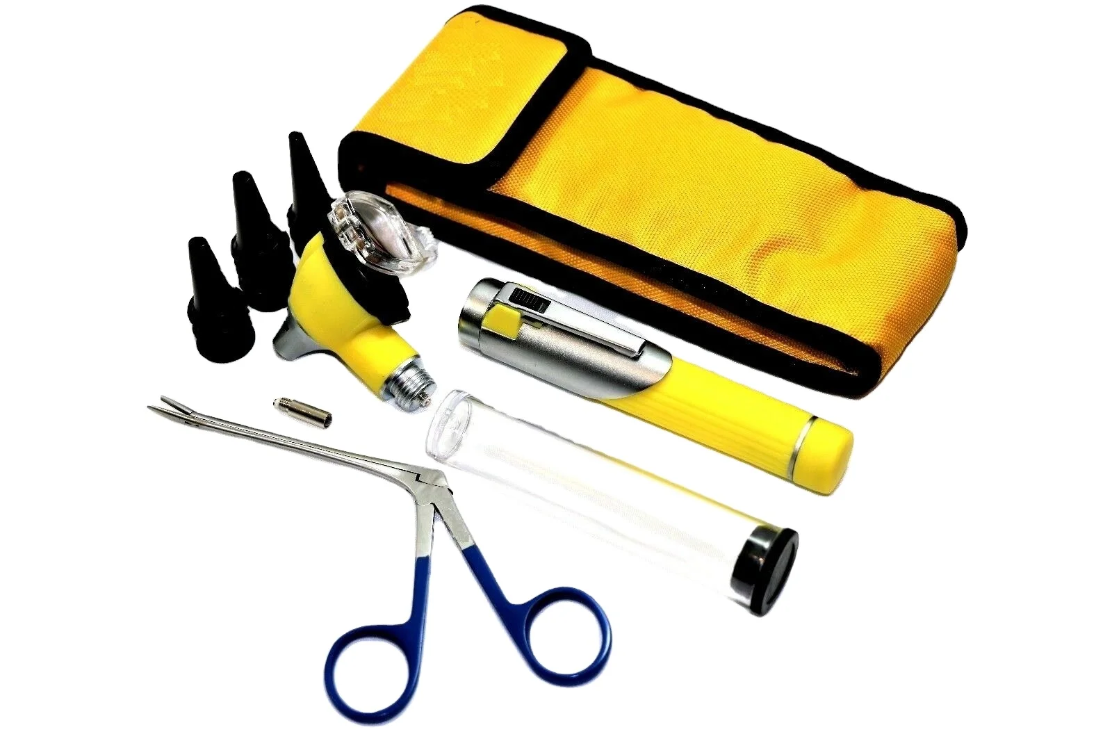 
NEW FIBER OPTIC Otoscope Ophthalmoscope Examination LED Diagnostic ENT SET 