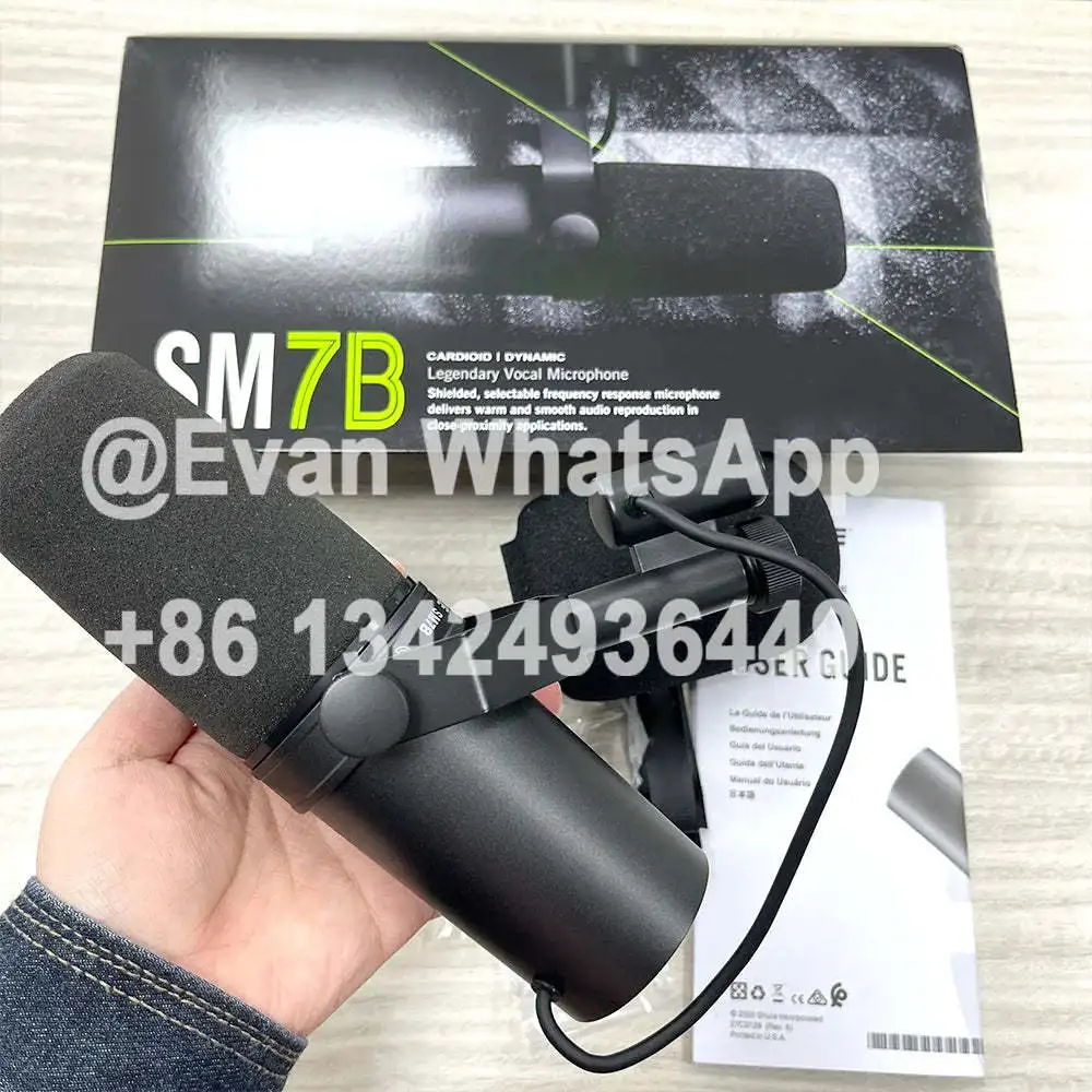 sm7b cardioid studio microphone dynamic vocal studio broadcast microphone sure shur micro sm7b