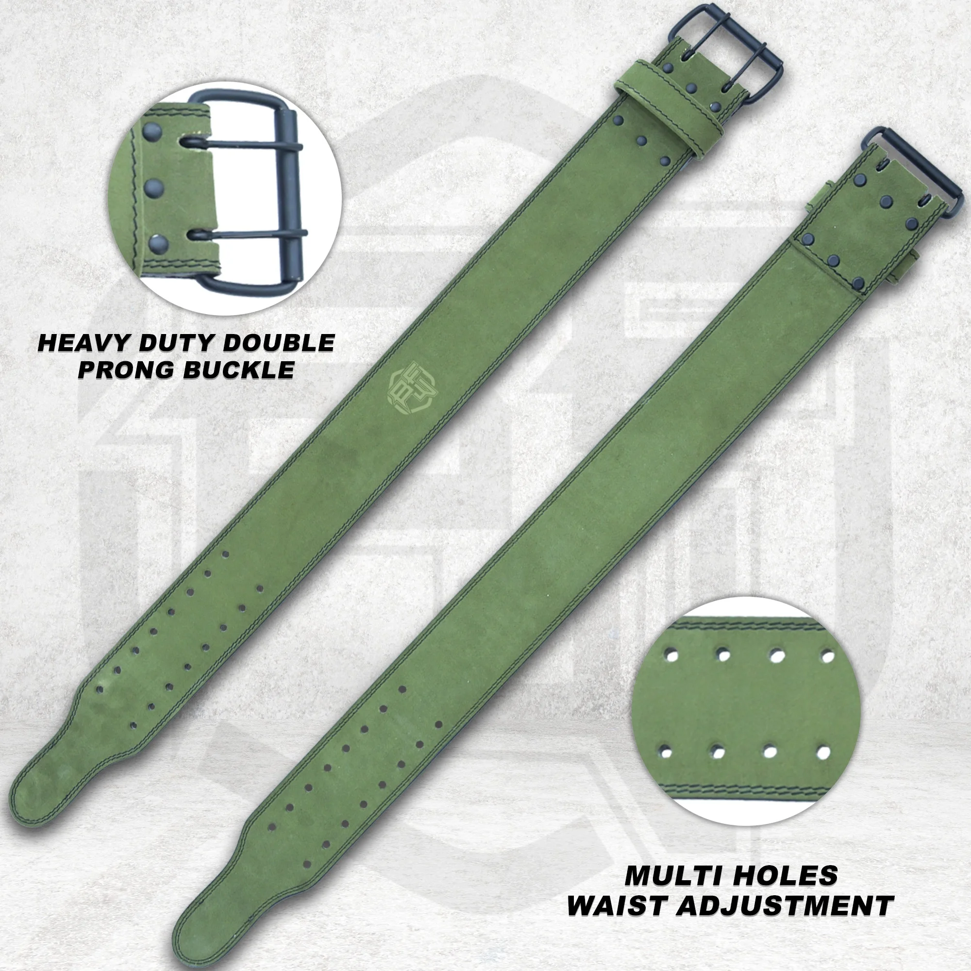 OEM Weight Lifting Gym Belt for Men & Women Heavy Workout Powerlifting Bodybuilding Deadlift Fitness Training Suede leather belt