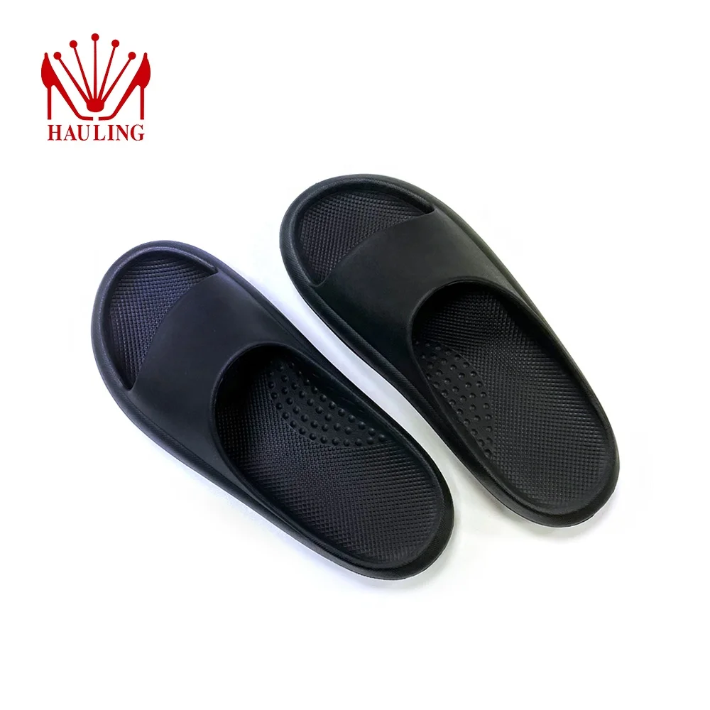 2022 light weight anti-slip Women Sandals Soft Thick Sole house slides pure color Indoor eva slipper and sandal