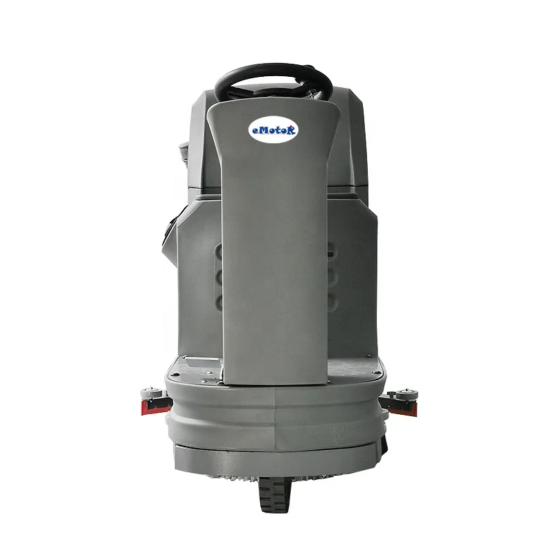 E-MOTOR Efficient cleaning floor washing machine floor scrubber machine with 23.6 inch brush