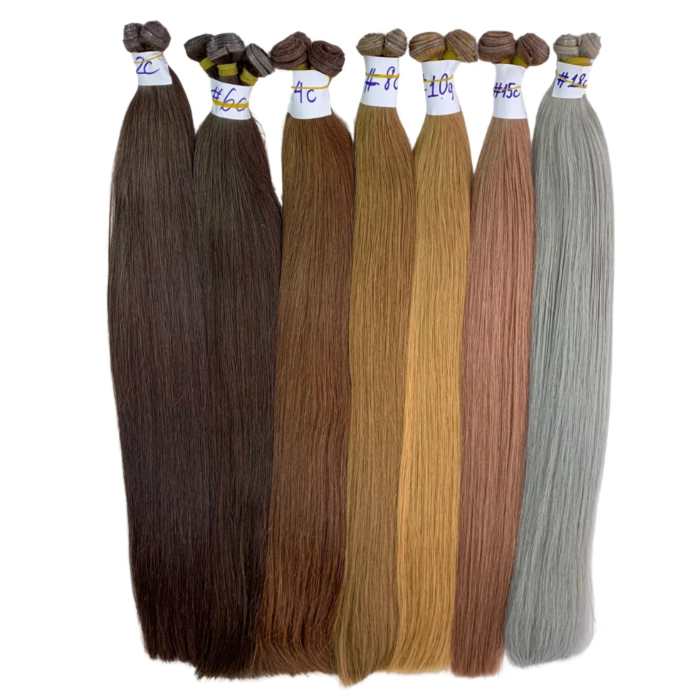 Genius Weft Natural Straight Many Colors Hair Extensions Bulk Sale Virgin Hair Beauty And Personal Care From Vietnam