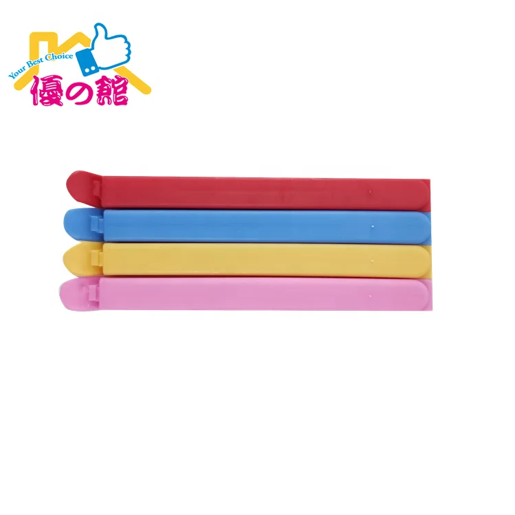 Custom plastic chef kitchen bag chip seal clip