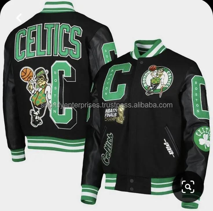 Wholesale Custom 2024 Sartin Bomber Jacket Colored Strips Sports Varsity Jacket Men Satin Fabric Full Zip Letterman Jacket