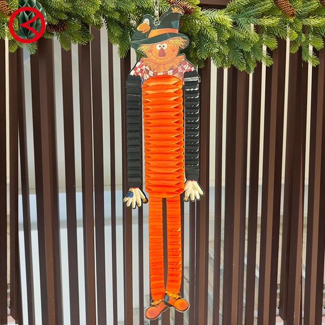 Halloween prop paper scarecrow CE-6671