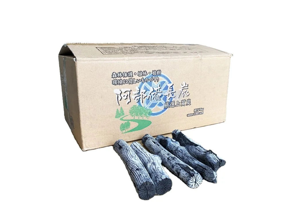 Белый уголь личи без блеска 4-6 часов горения барбекю угольный гриль