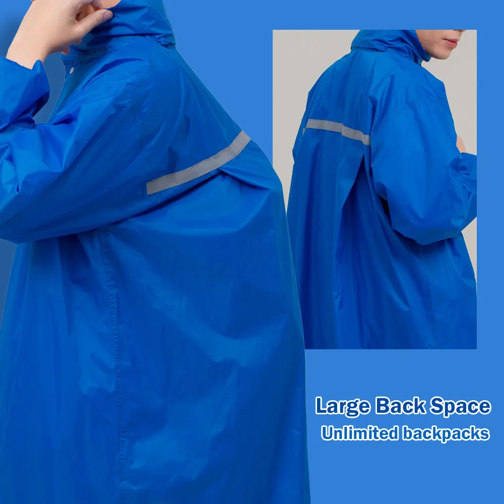 Custom OEM Fashion Polyester Motorcycle Rider Waterproof Windproof Raingear Rainwear Rain Coats