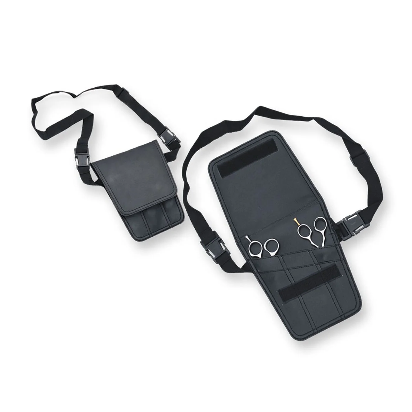 Новое поступление кобура инструменты для салона кисти макияжа ножницы стрижки волос парикмахерские кожаный мешочек