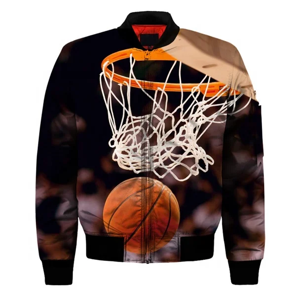 Mens Bumper Jacket Latest Fashion New Design Customized Sublimation Bomber Jacket