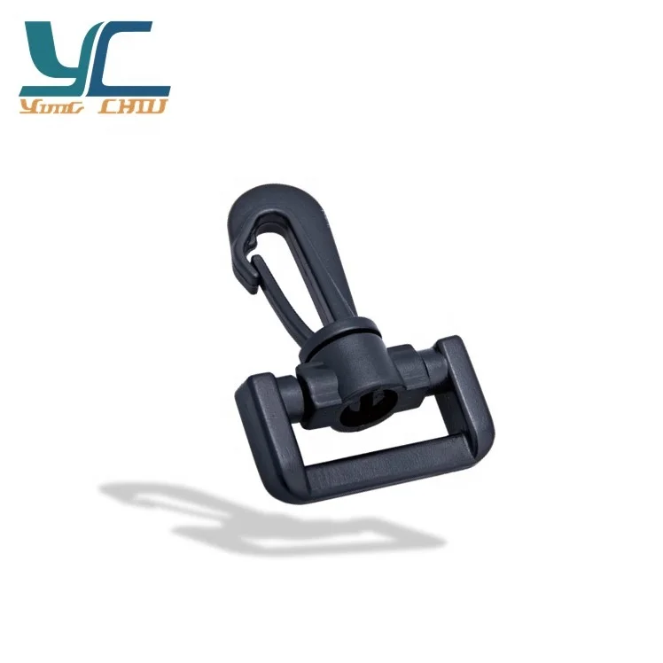 Пластиковые черные поворотные крючки кошельки застежки