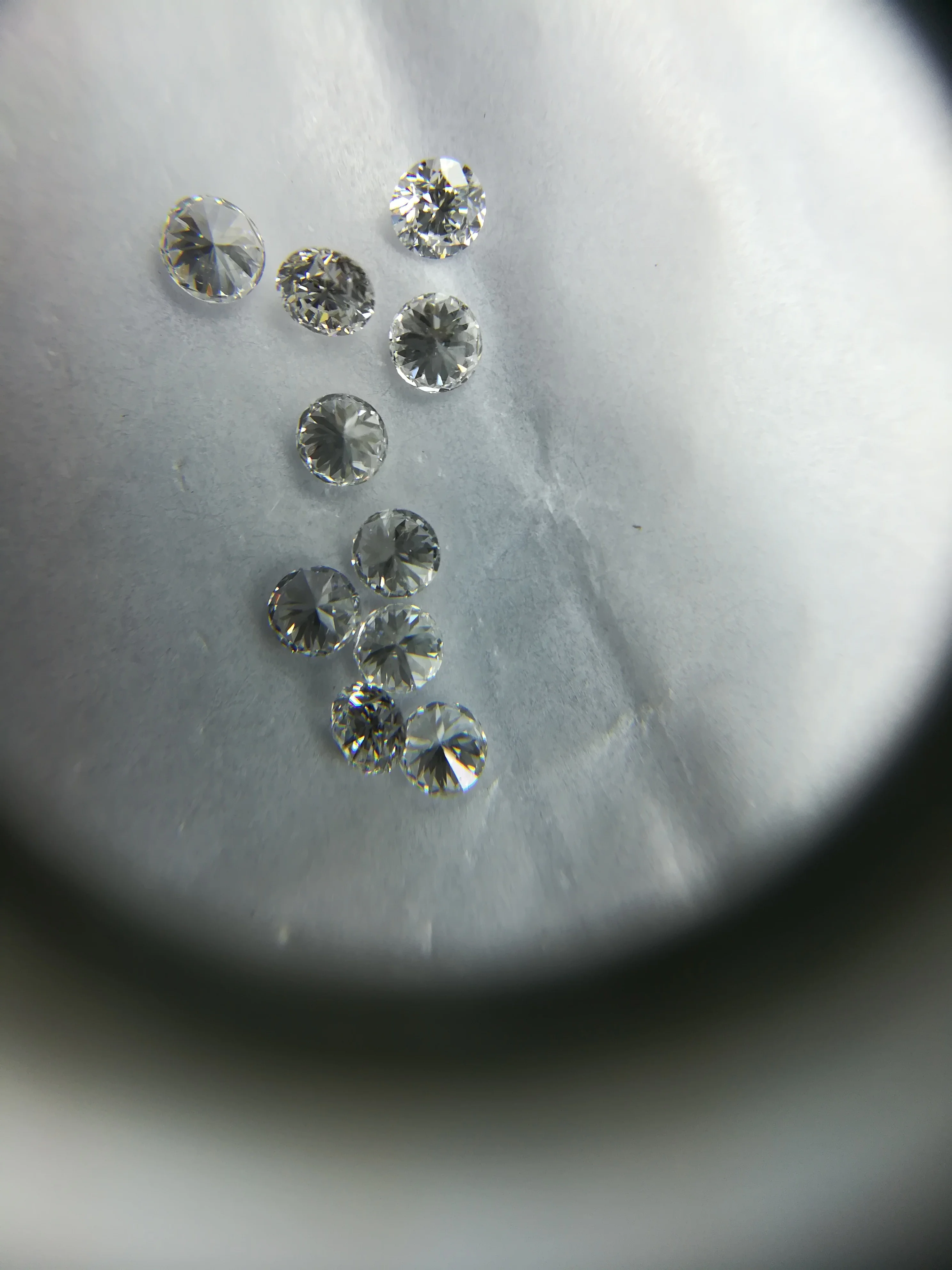 2.85 MM VVS, G-H Loose Round Diamonds Cut Pure 100% Natural Original TWC 1.00 CT For Ladies Rose Gold Bracelet & Jewelry