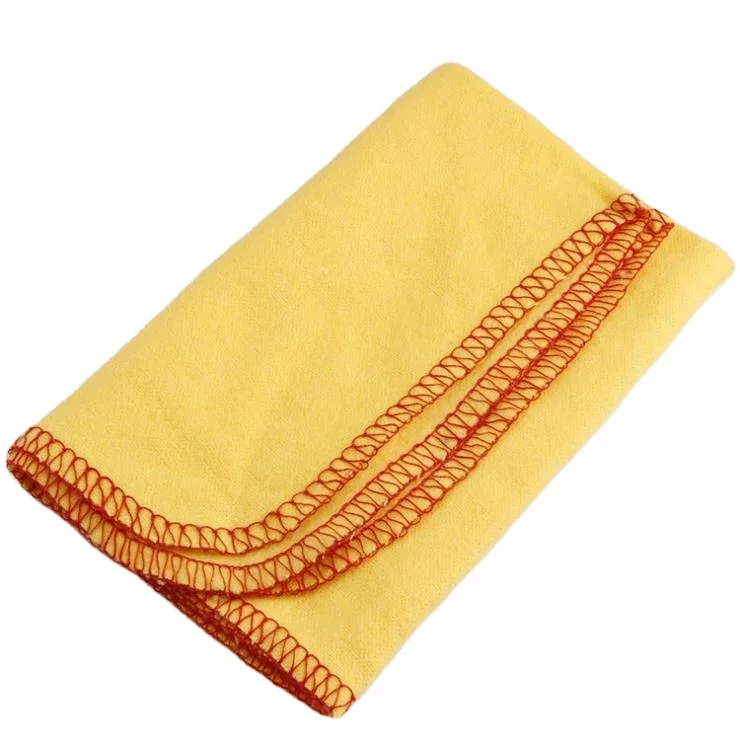 2021 высокое качество оптовая продажа изготовленная на заказ Желтая Ткань для очистки пыли 100% хлопок экспортное от Ashaz