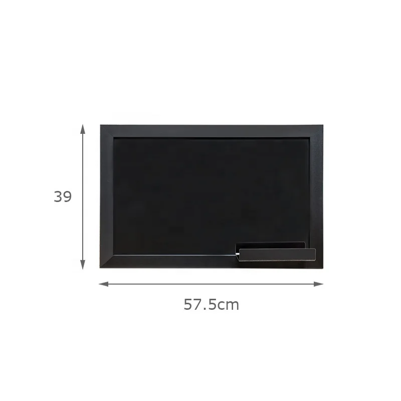 Объявлений черная доска Оформлена Настенный сообщение с крепящимся