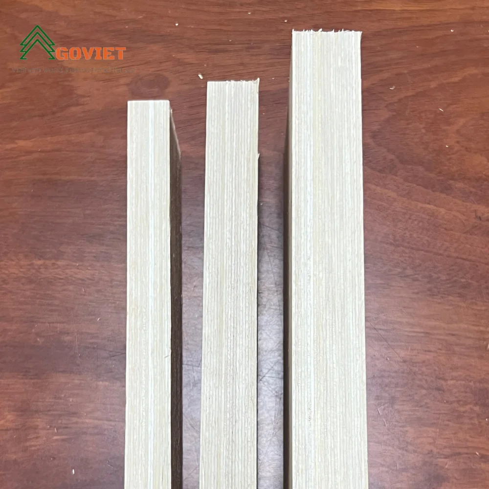LVL Glulam Beams Excellent Wood Construction LVL Timber laminated veneer lumber prices for house frame good quality for sale